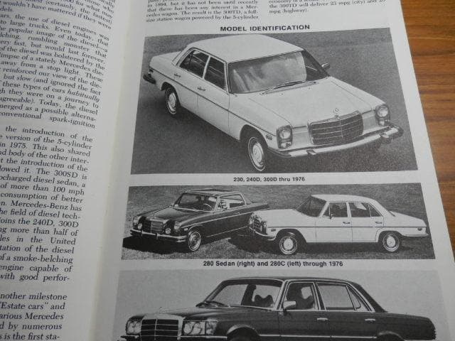MERCEDES-BENZ　1974-79 　repair&tune-up