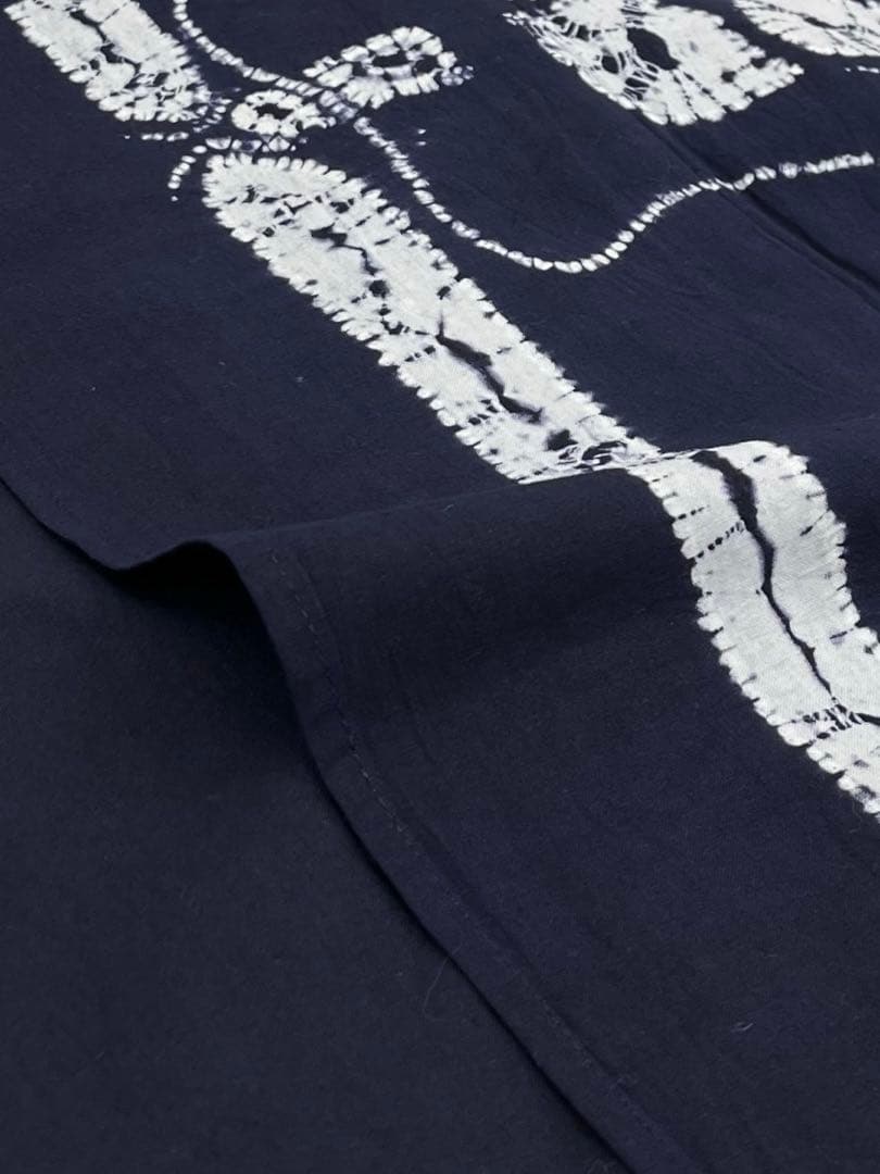 絞り 浴衣 アサガオ 絵羽浴衣 綿 夏物 NY038