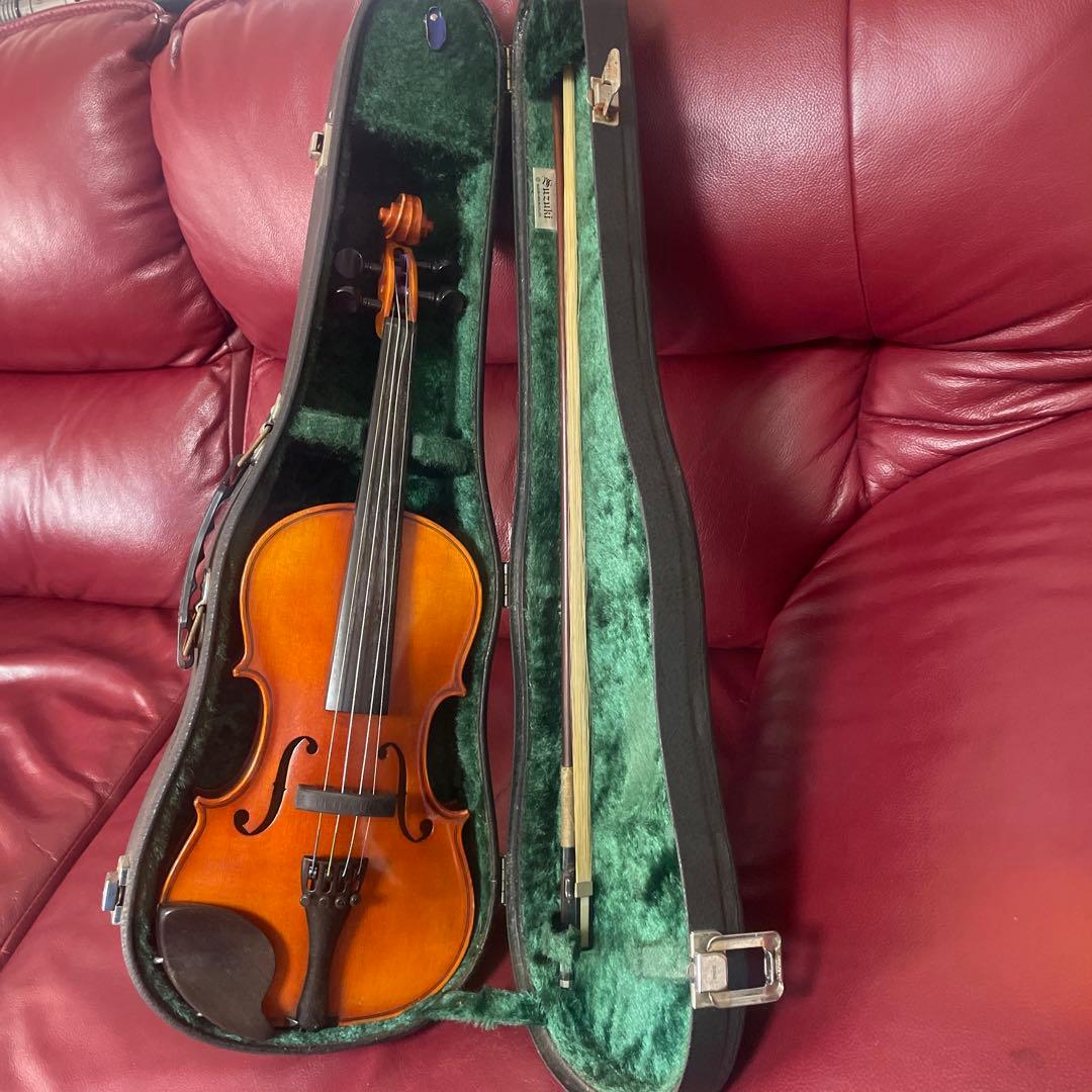 オレンジバイオリンとハードケース