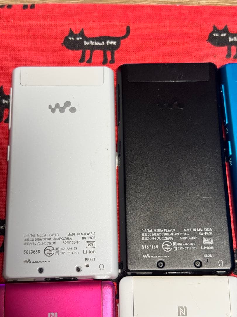 SONY ウォークマン 6台セット NW-F 886 885 806 805