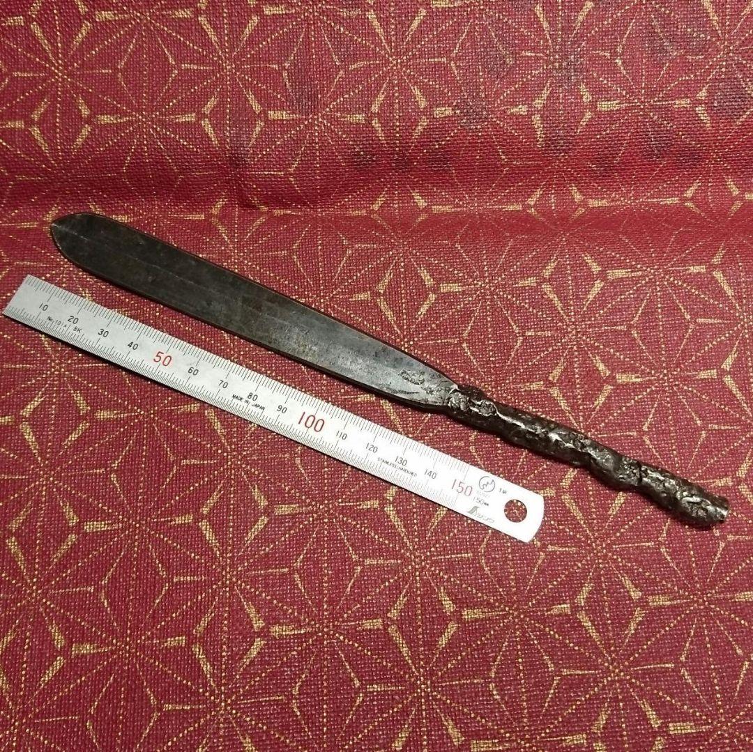 ペーパーナイフ 玉鋼 刀鍛治 刀匠 雲州弘光 鍛造