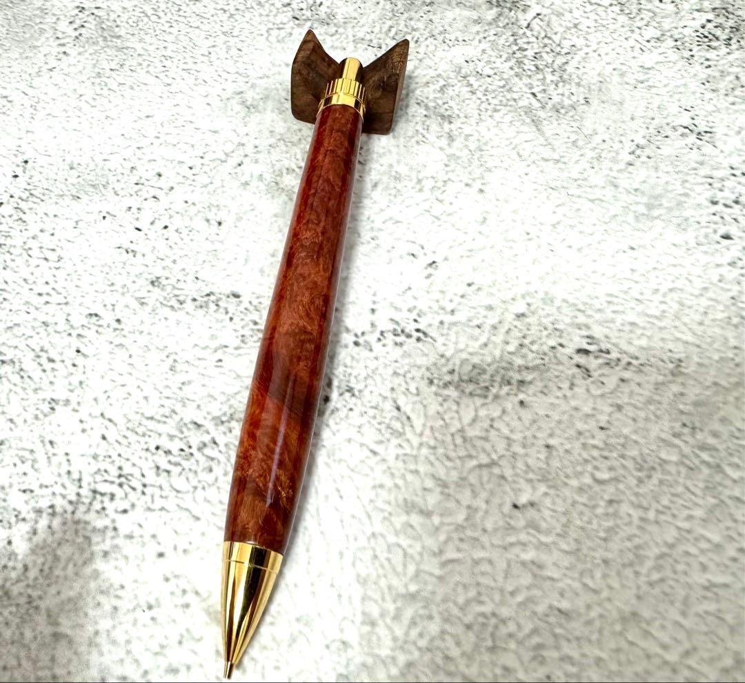 ☆金木犀さん ローズウッド シャープペンシル 新品 抽選当選品 ☆