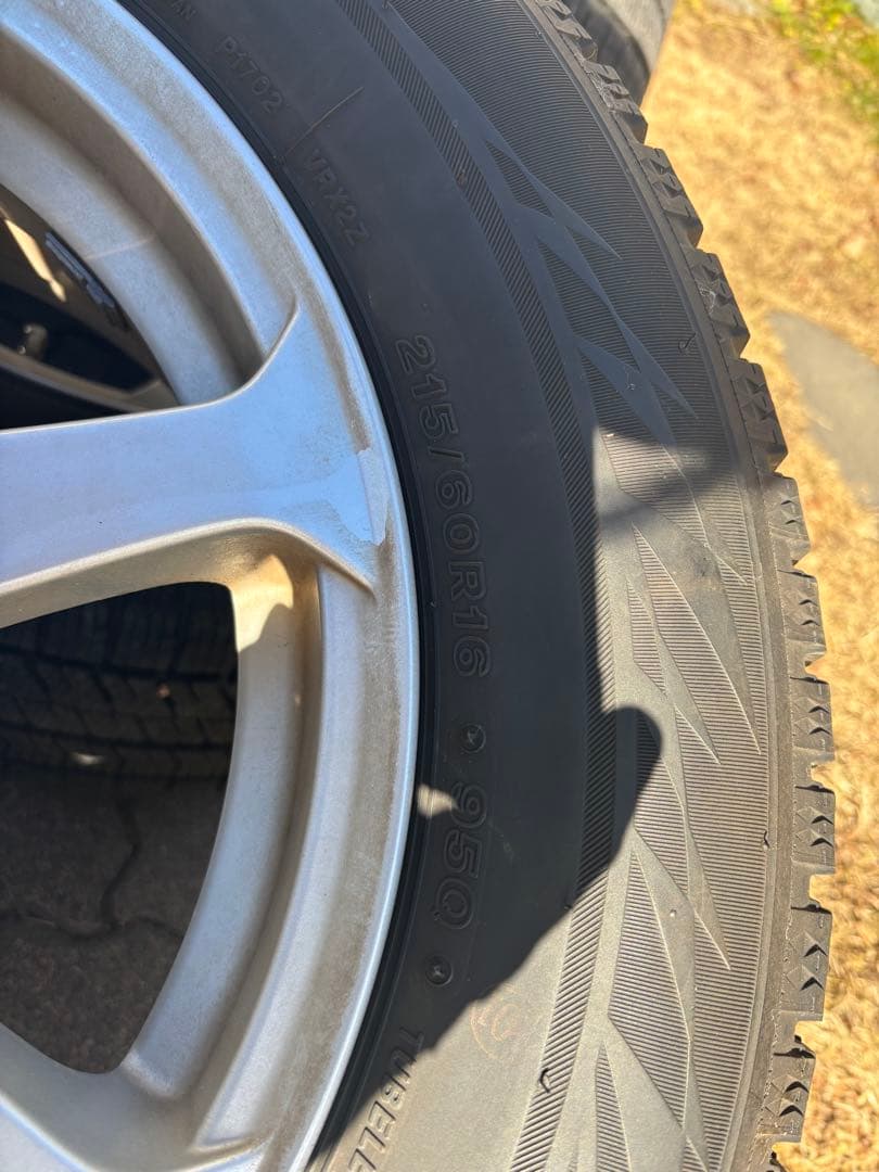 ブリザック VRX2 16インチ 215/60R16 冬タイヤ4本セット