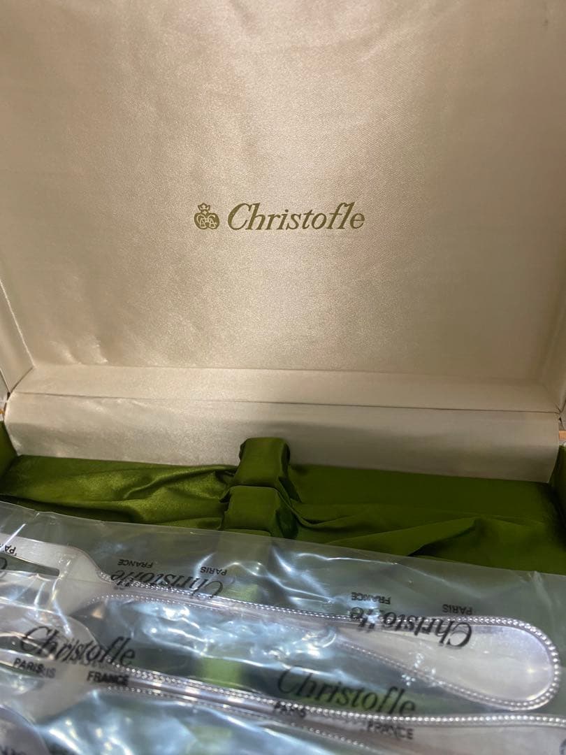 クリストフル　シルバーフォーク6本セット