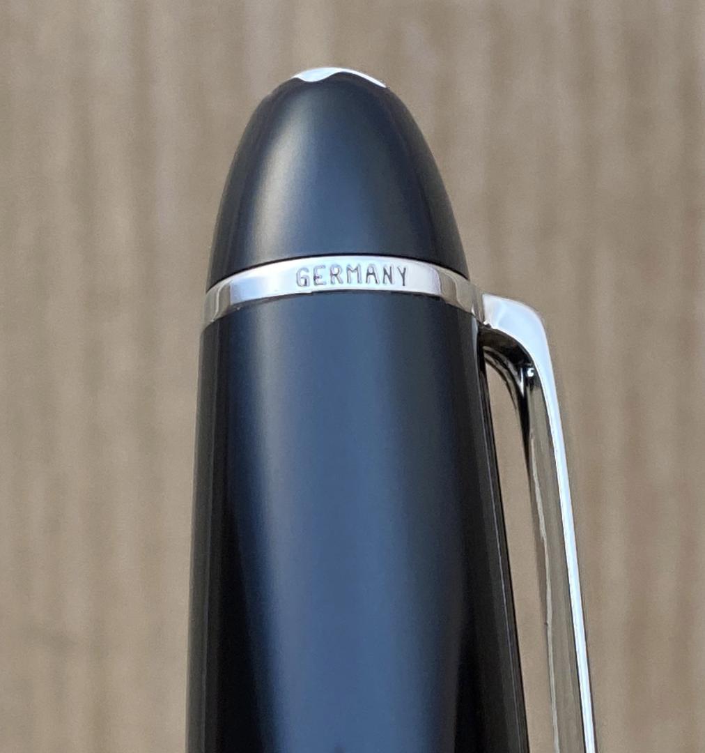 未使用に近い モンブラン ル・グラン プラチナP146 万年筆 14K 保証書付