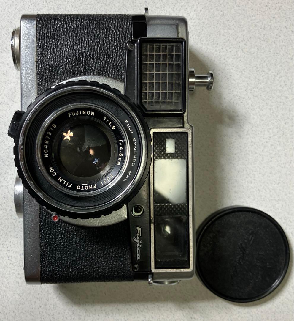 Fujica 35-EE 昭和レトロ　カメラ　コレクション　ディスプレイ