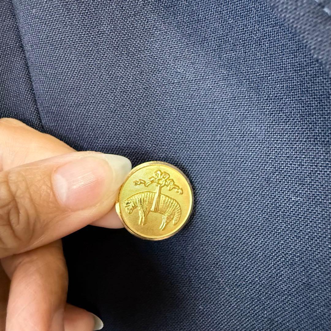 ブルックスブラザーズ 紺ブレザー 金ボタン ダブル テーラードジャケット 日本製