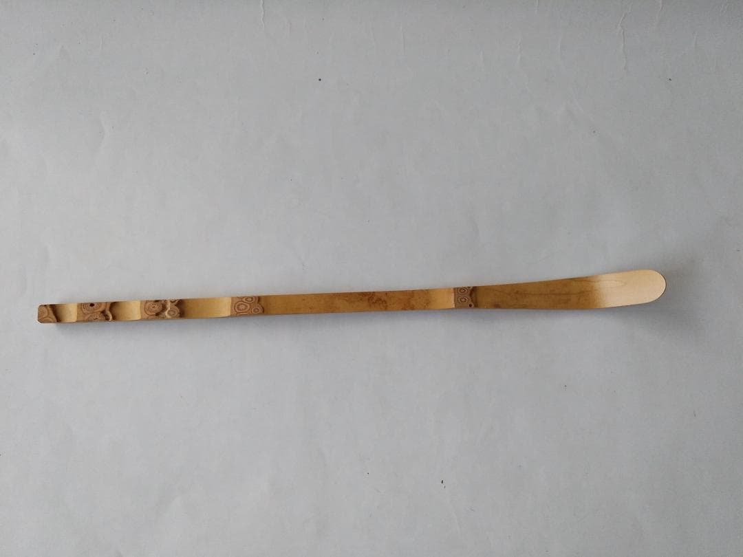 珍品 茶杓 大徳寺派 瑞光院 前田宗源 銘「五節句」茶杓師 宗泰 茶道具 美品