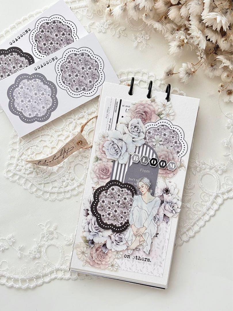 コラージュ素材　紙もの　素材紙　【1885】