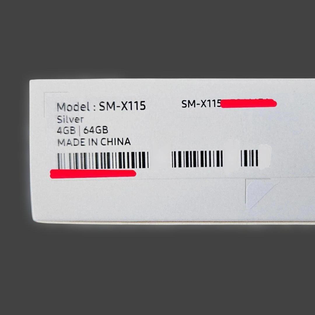 【LTE】GalaxyTabA9 SM-X115 Silver 4GB/64GB