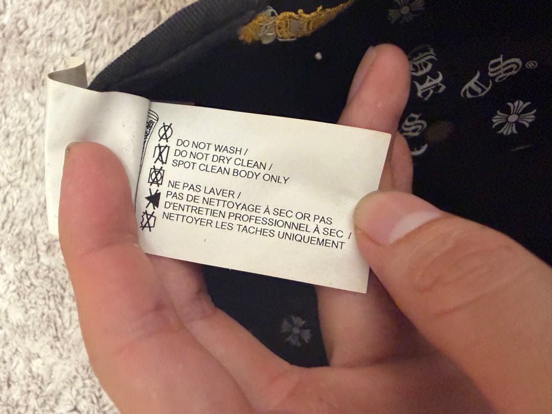 クロムハーツ キャップ黒金 完全正規品