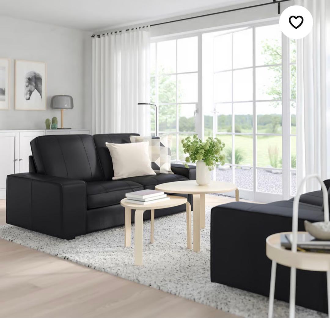 【値下げ可能】IKEA ソファ KIVIK シーヴィク ブラック