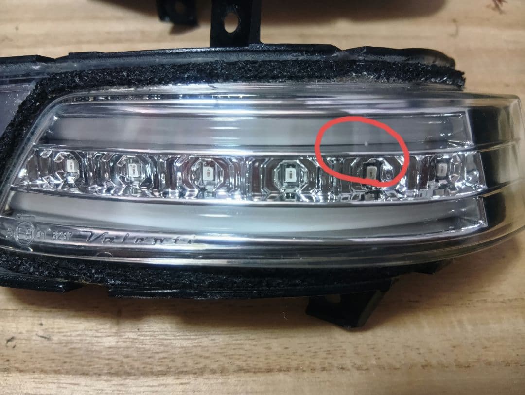 ヴァレンティ valenti ドアミラーウインカー ホンダ タイプ2　廃盤品