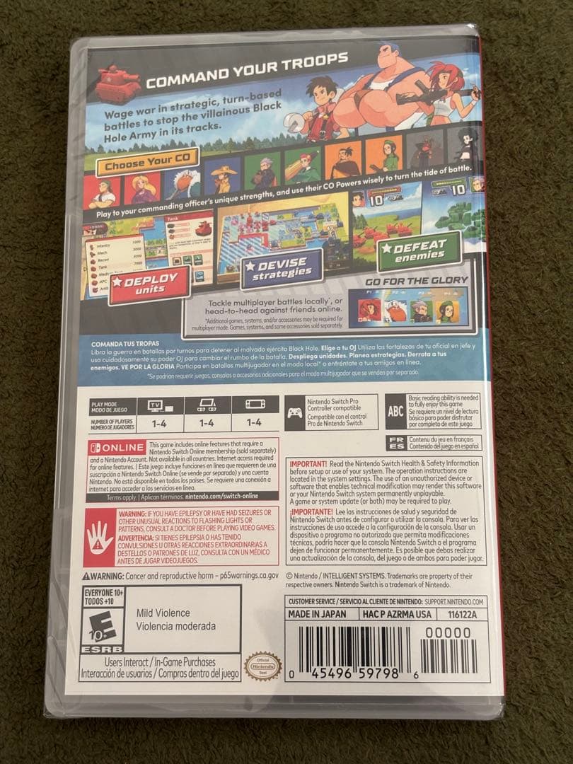 [新品未開封]Advance Wars 1+2 アドバンスウォーズ 1+2