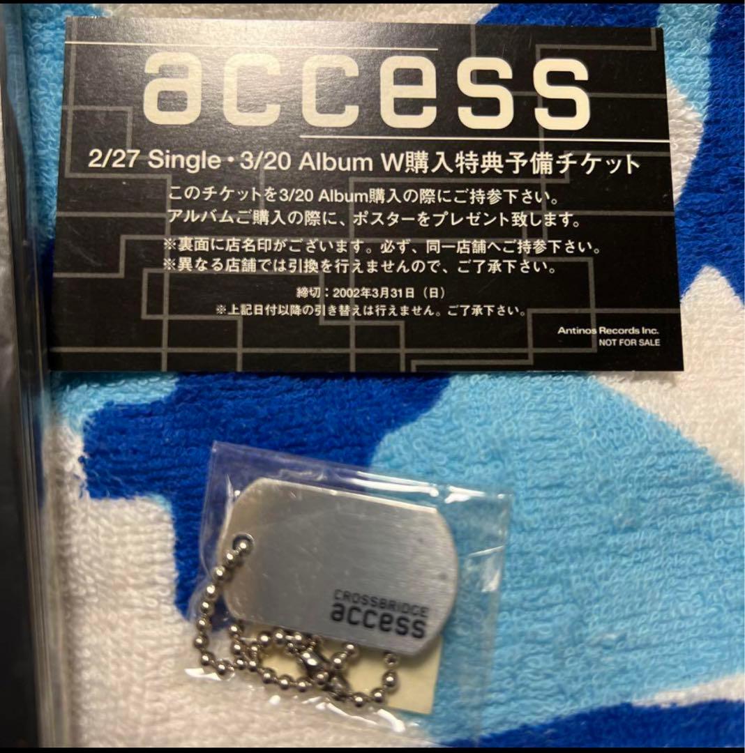 新品　初回予約特典付　access CROSSBRIDGE アルバム