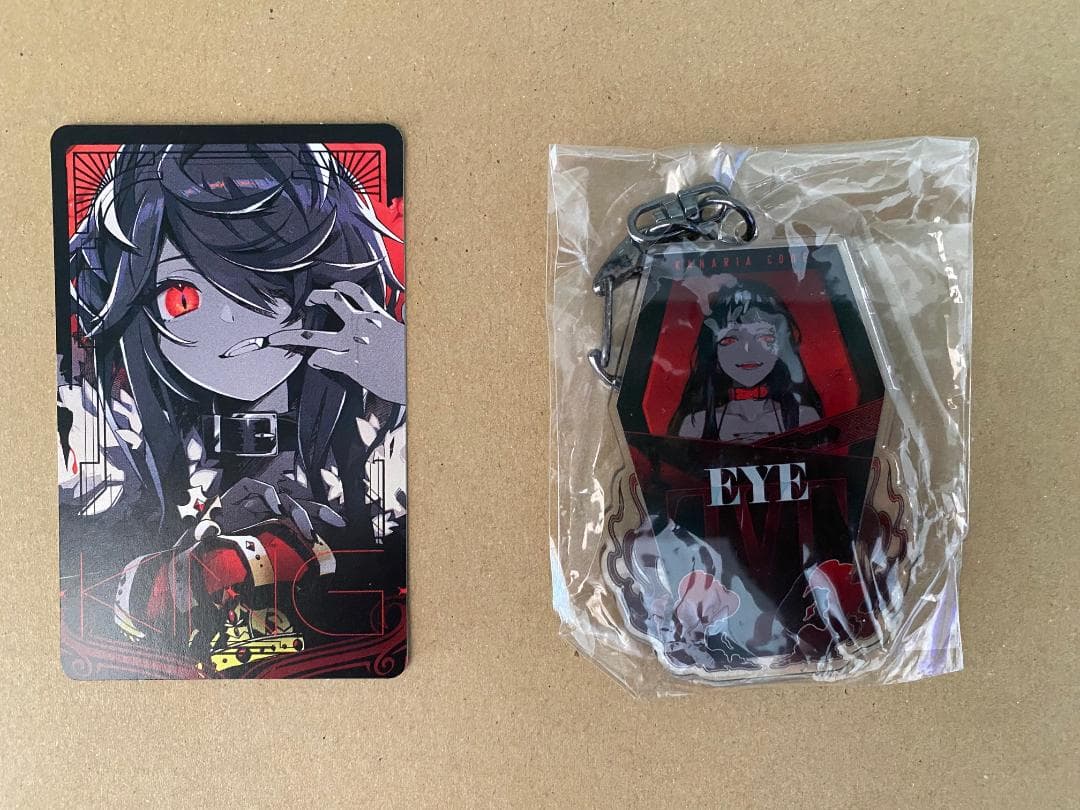 ★①オリジナルアクリルキーホルダー、②トレカ付き★　Kanaria.code