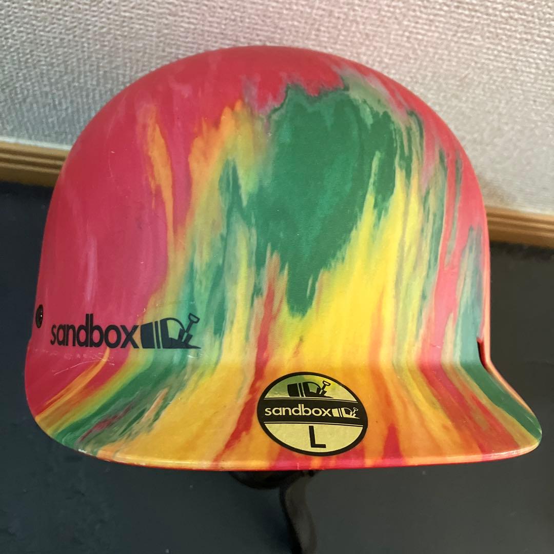 sandbox Lサイズ スノーボードヘルメット マーブル