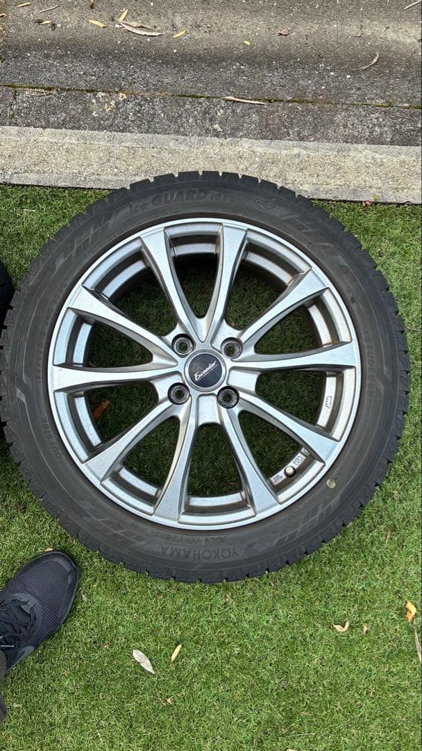 16インチ シルバーホイール タイヤセット