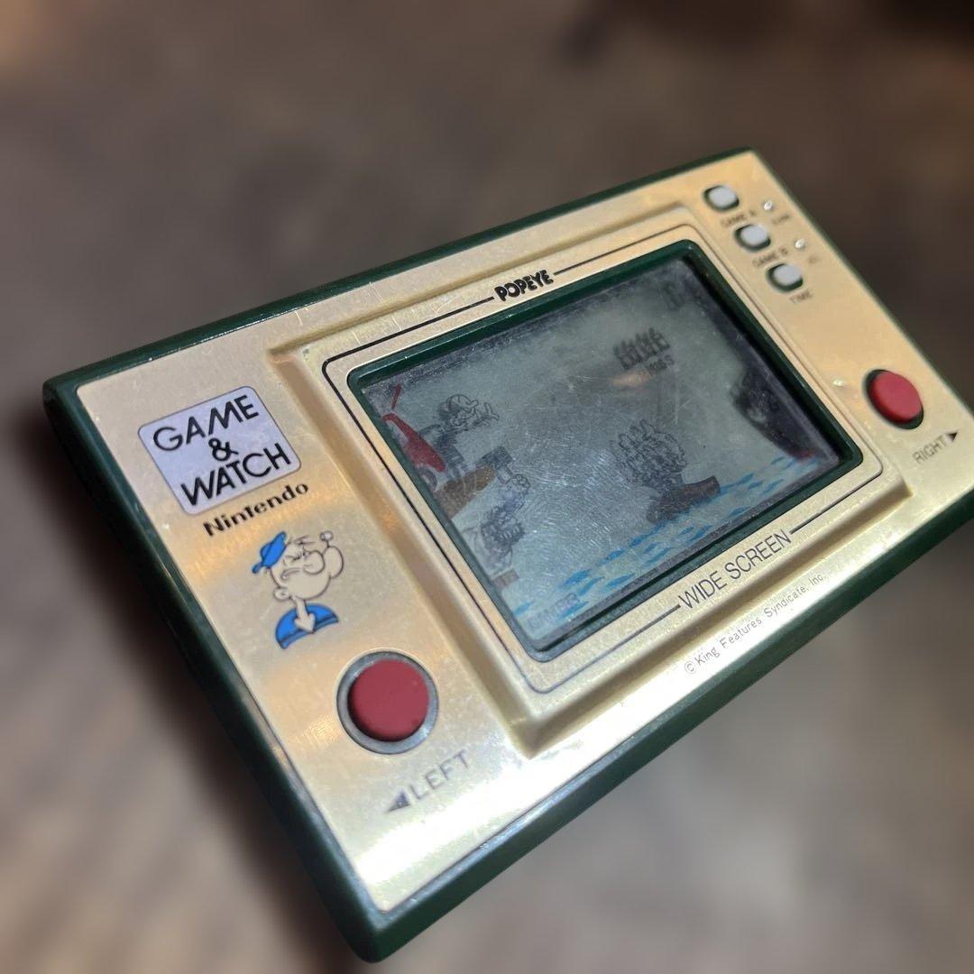 ゲームウォッチ ポパイ GAME＆WATCH POPEYE PP-23 レトロ