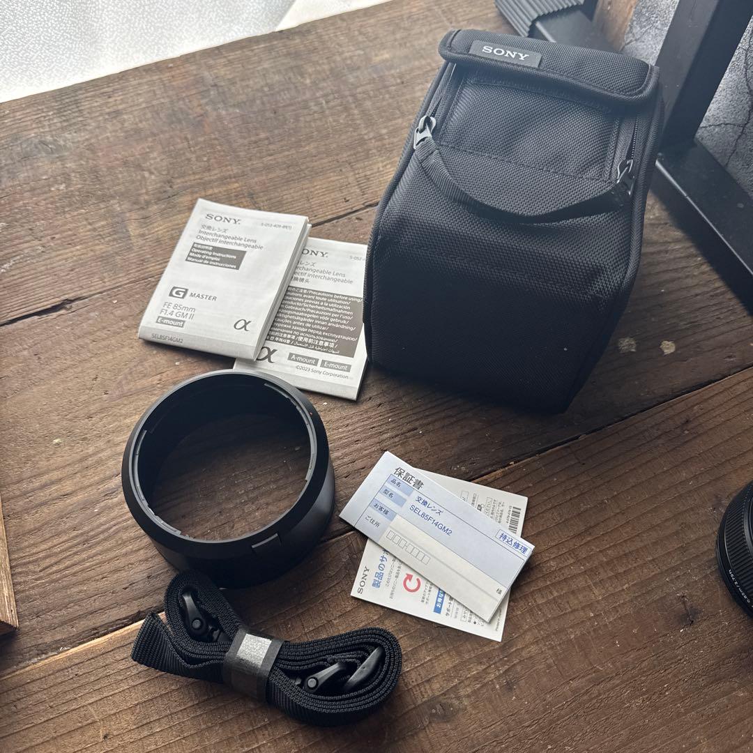 SONY FE 85mm F1.4 GM2 単焦点レンズ