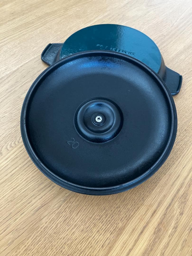 STAUB ストウブ ラウンド ホットプレート 鋳物 20cm 黒