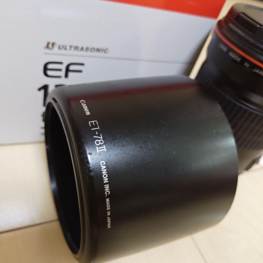 【化粧箱、フード、ポーチ付】CANON EF135mm F2L USM
