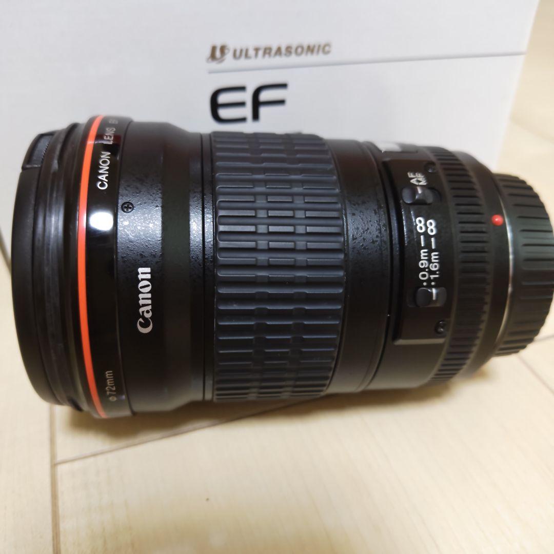 【化粧箱、フード、ポーチ付】CANON EF135mm F2L USM