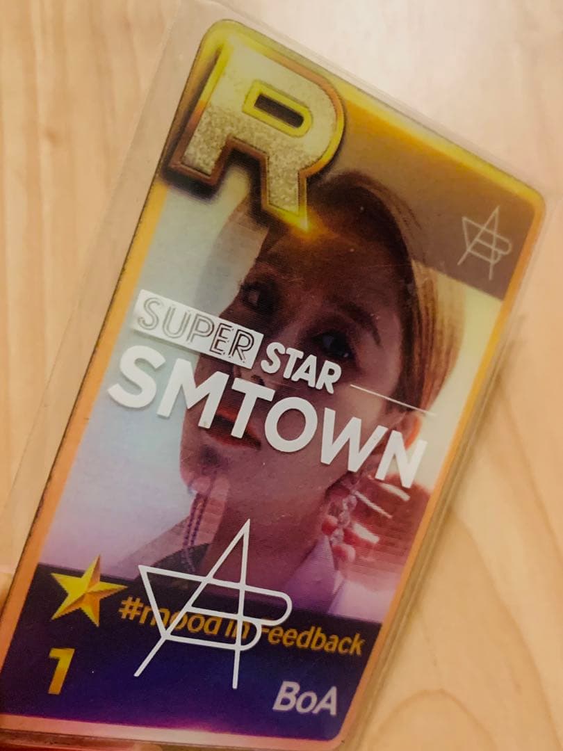 BoA トレカ superstar smtown 限定