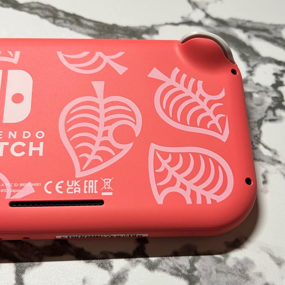 バ*ム様 Nintendo Switch Lite コーラルピンク しずえアロハ