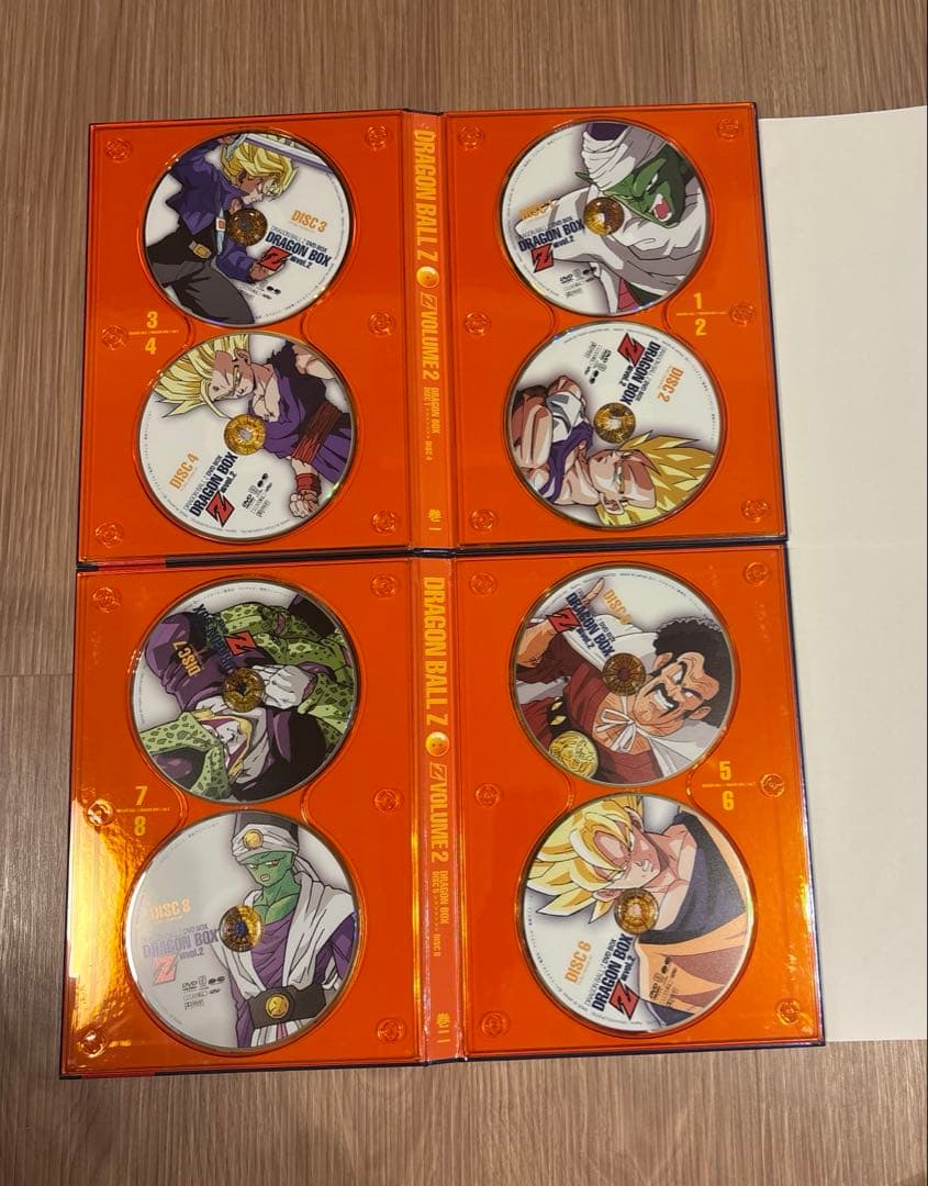【セット】DRAGON BALL Z DVD-BOX VOL.1 VOL.2