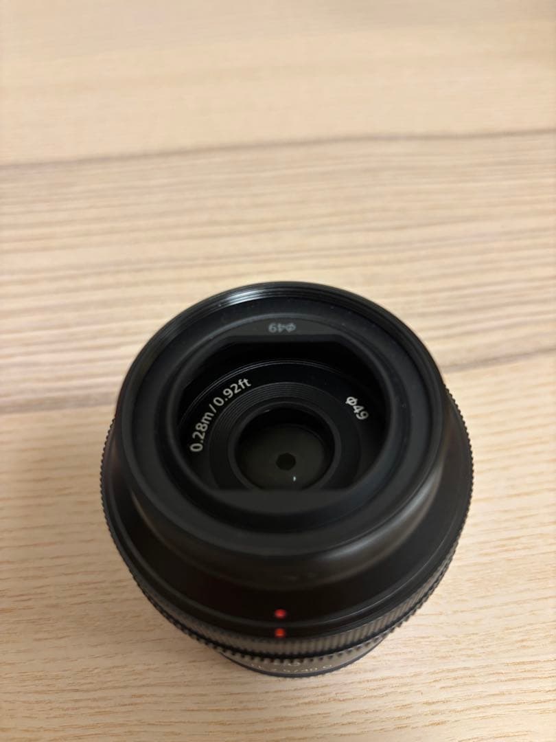 美品　SONY FE 40mm F2.5 G レンズ 保護フィルター付き