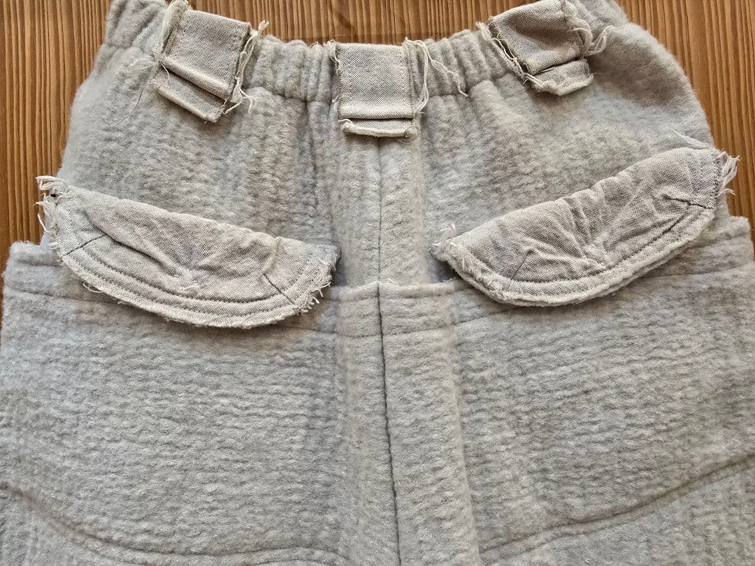 美品☆mon Sakata ぐるりポケットパンツ ワイドパンツ