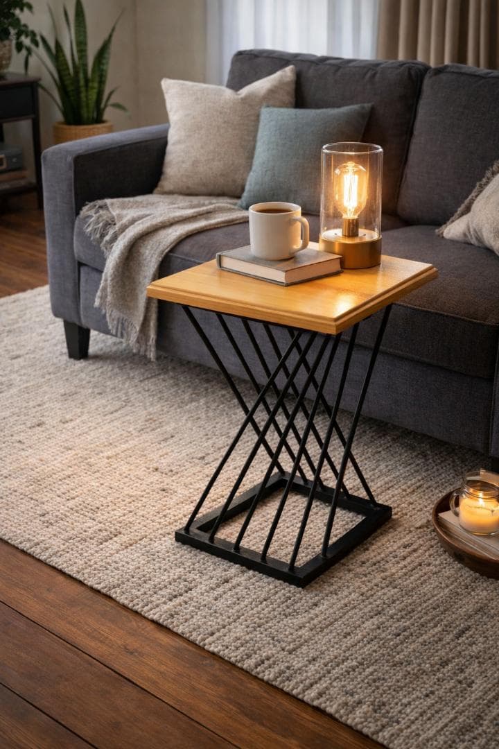 モダンなサイドテーブル