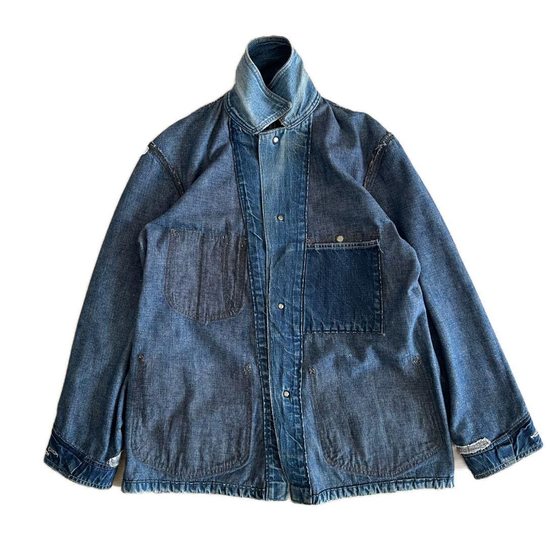 40s/50s/Powr House/36/カバーオール/WWⅡ/大戦/4ボタン