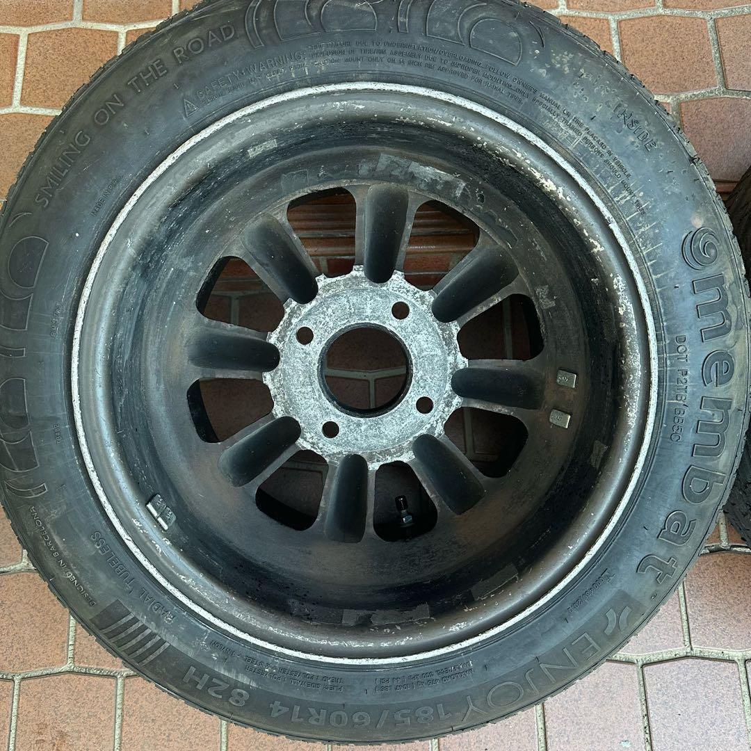 【当時物】 RSワタナベ 14インチ 8J Rタイプ 2本セット