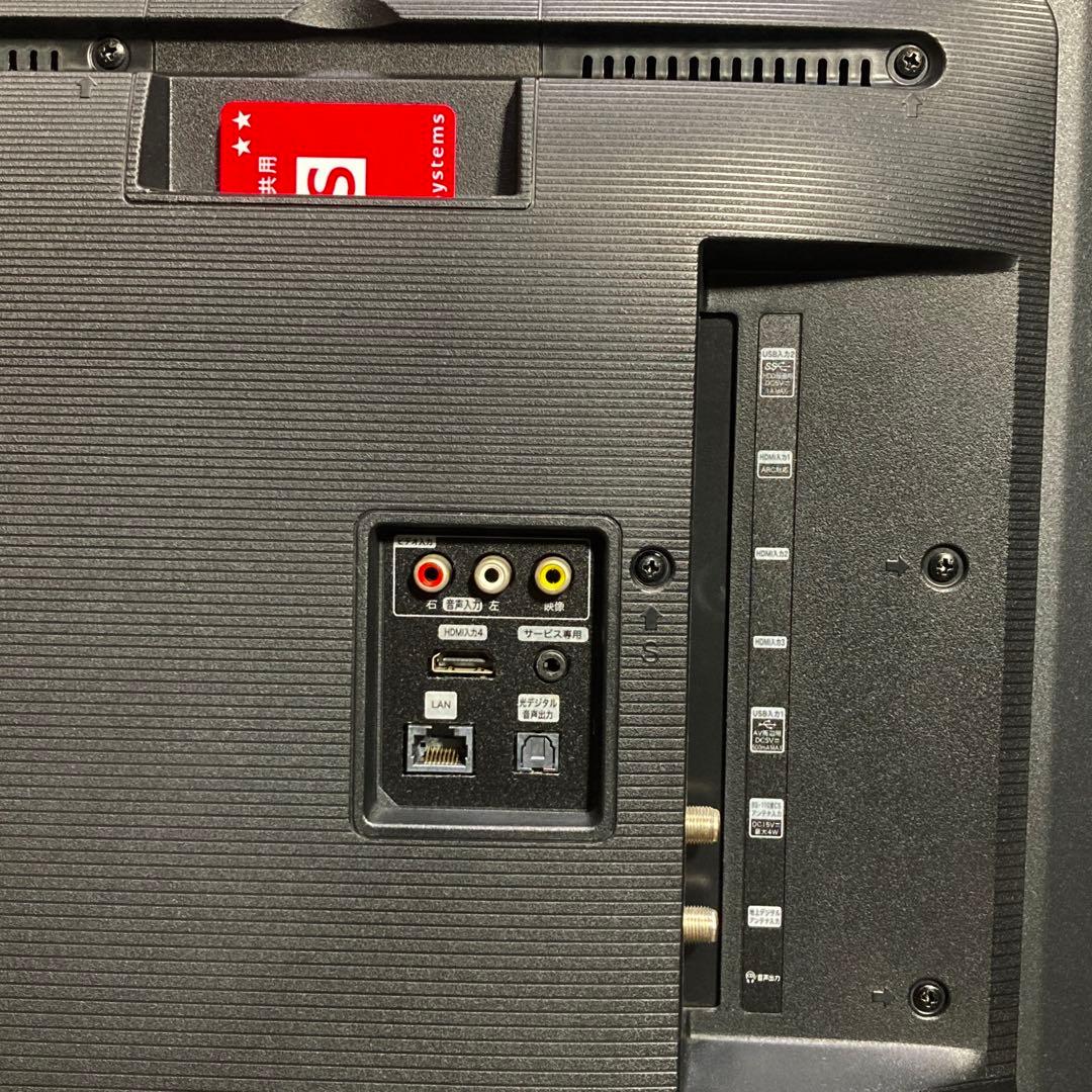 極美品 ハイセンス 43インチ 4K液晶テレビ 43E6800 2019年製