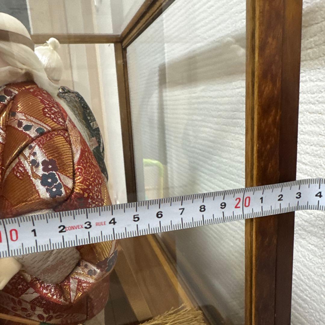 純金高砂　高砂人形 雄山作 共白髪　結納　還暦　木目込人形　錦勝工芸　尉姥