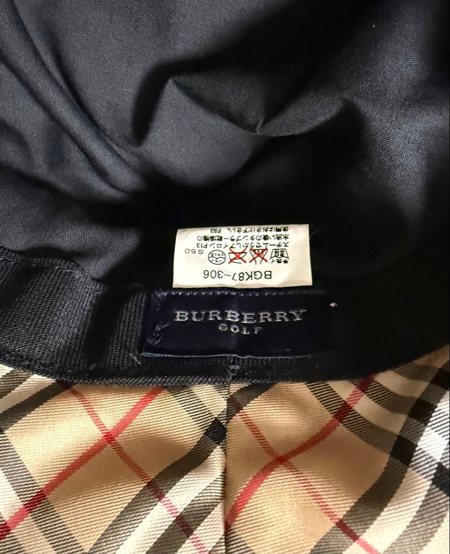 BURBERRY GOLF ✯バケットハット ブラック　レディース