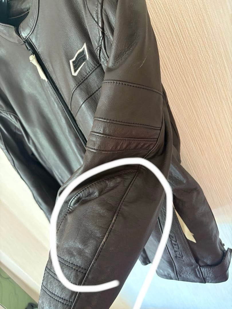 HYOD ブラウンレザージャケット Lサイズ