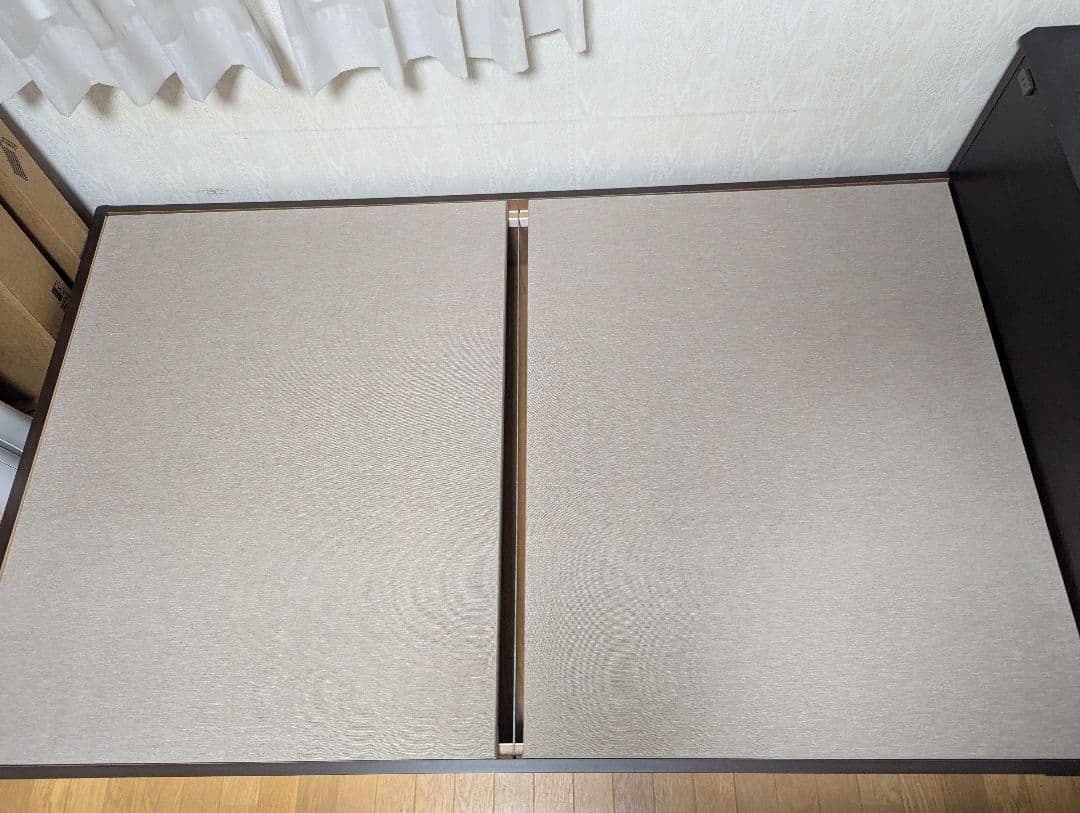 フランスベッド nls-603 ダークブラウン セミダブルベッドフレーム