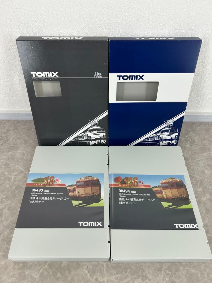 TOMIX 国鉄 キハ58系 急行ディーゼルカー（奥久慈、ときわ）セット