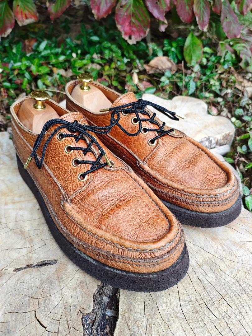 OK ラッセルモカシンオネイダ 8E イエロー マンソンラスト