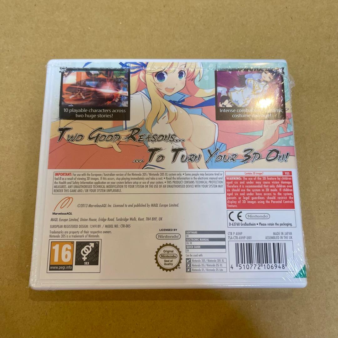 新品 未開封 NINTENDO 3DS 閃乱カグラ Burst 海外版