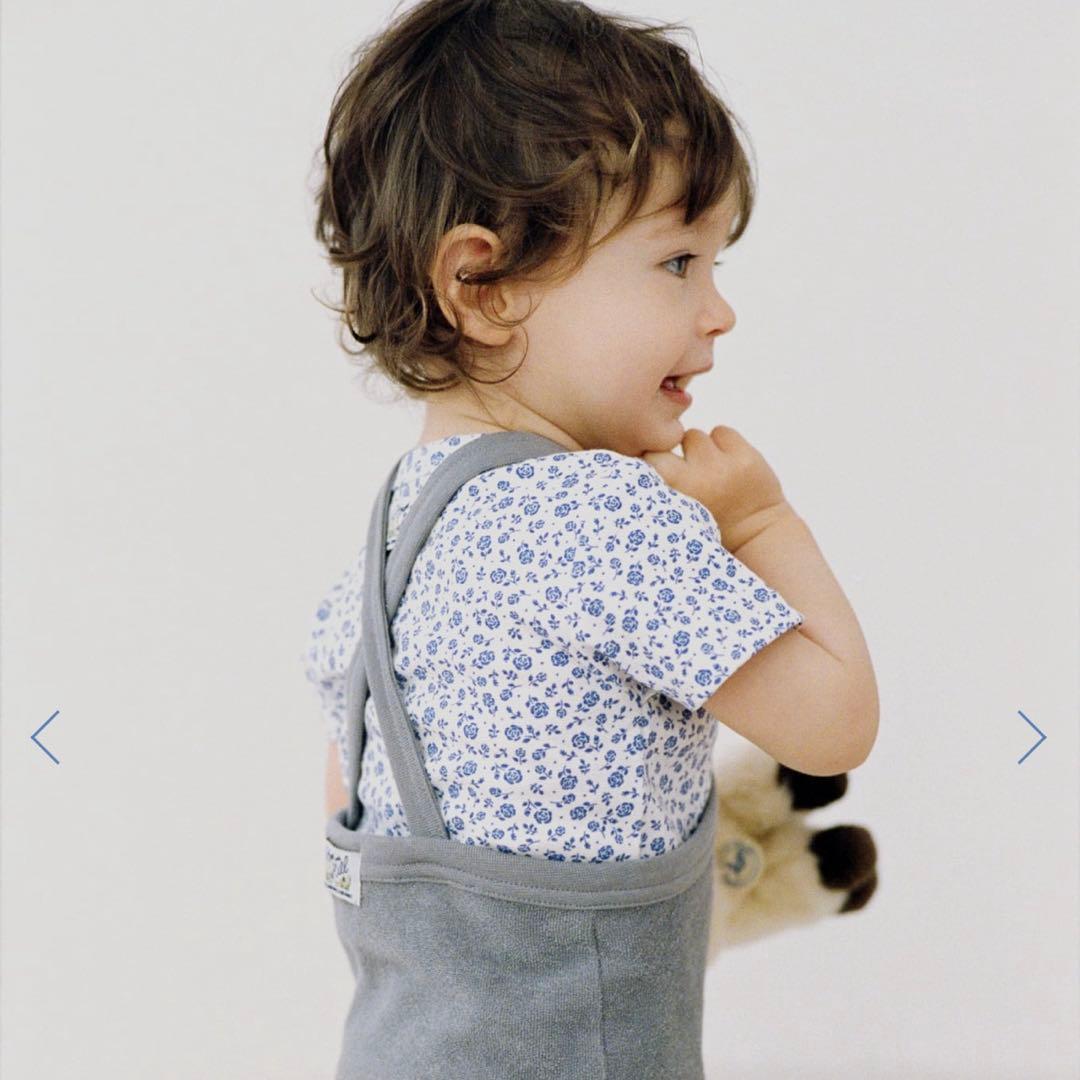 ロンパース・カバーオール house on the hill Bodysuit Flower 80