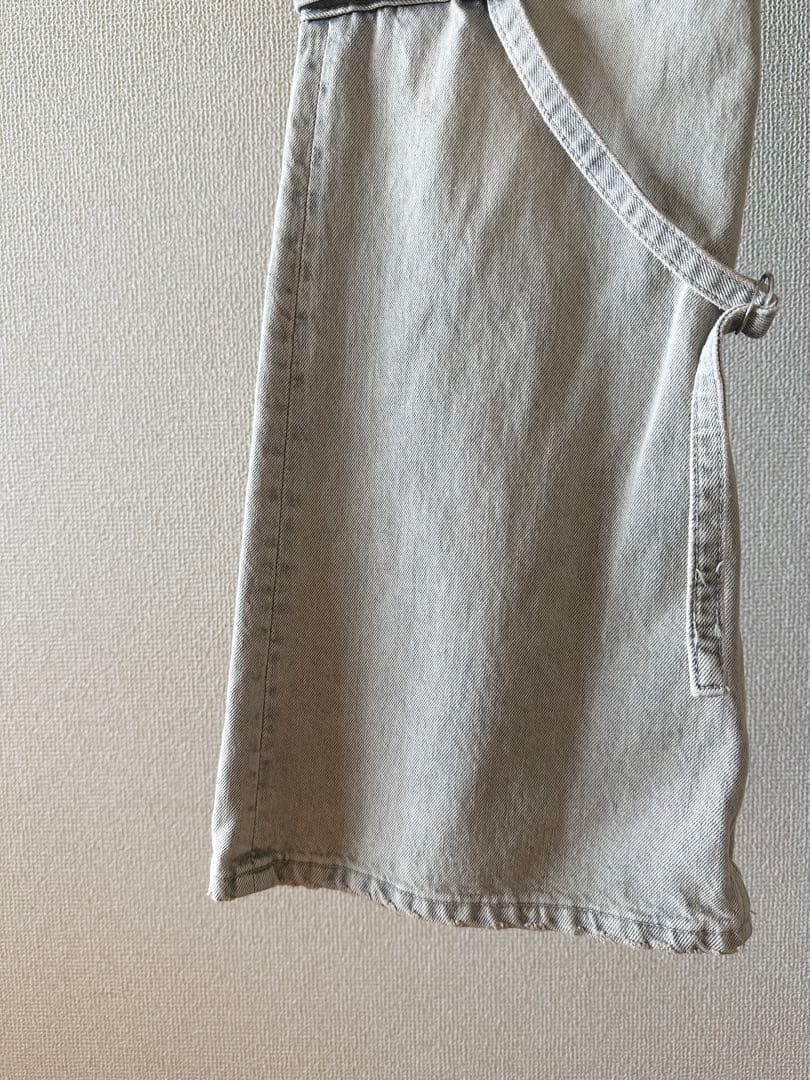 【大人気完売商品！タグ付き】ZARA カーゴ ミッドライズ デニムパンツ