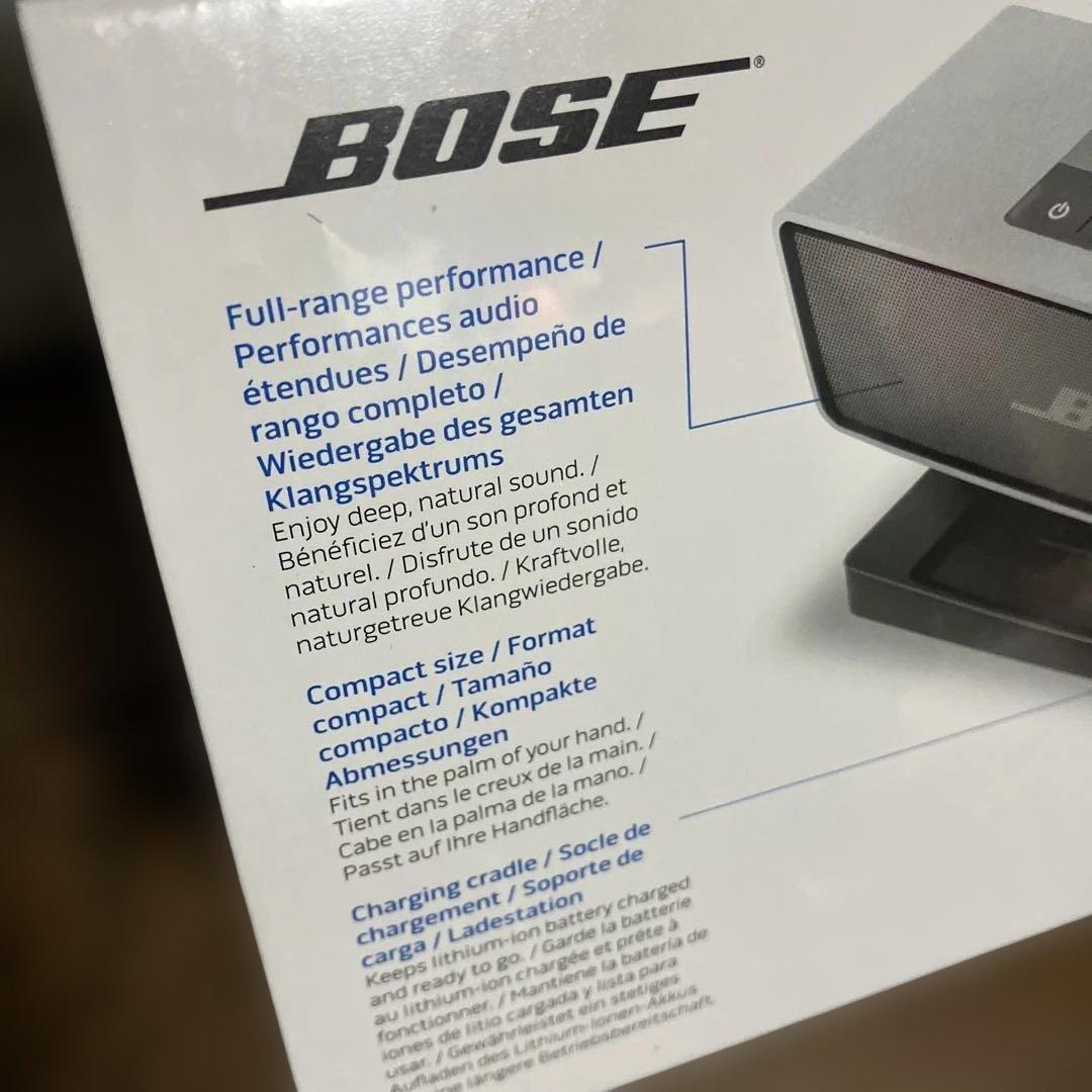 【未開封】BOSE SoundLink Mini ワイヤレススピーカー