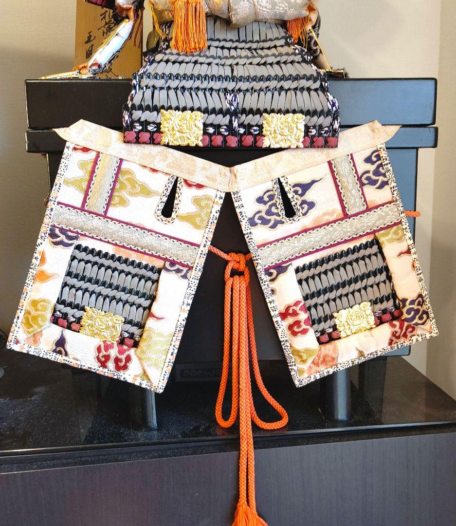 五月人形 黒小札 大鎧 玉鳳作 鎧兜 鎧飾り 端午 節句 ケース付き