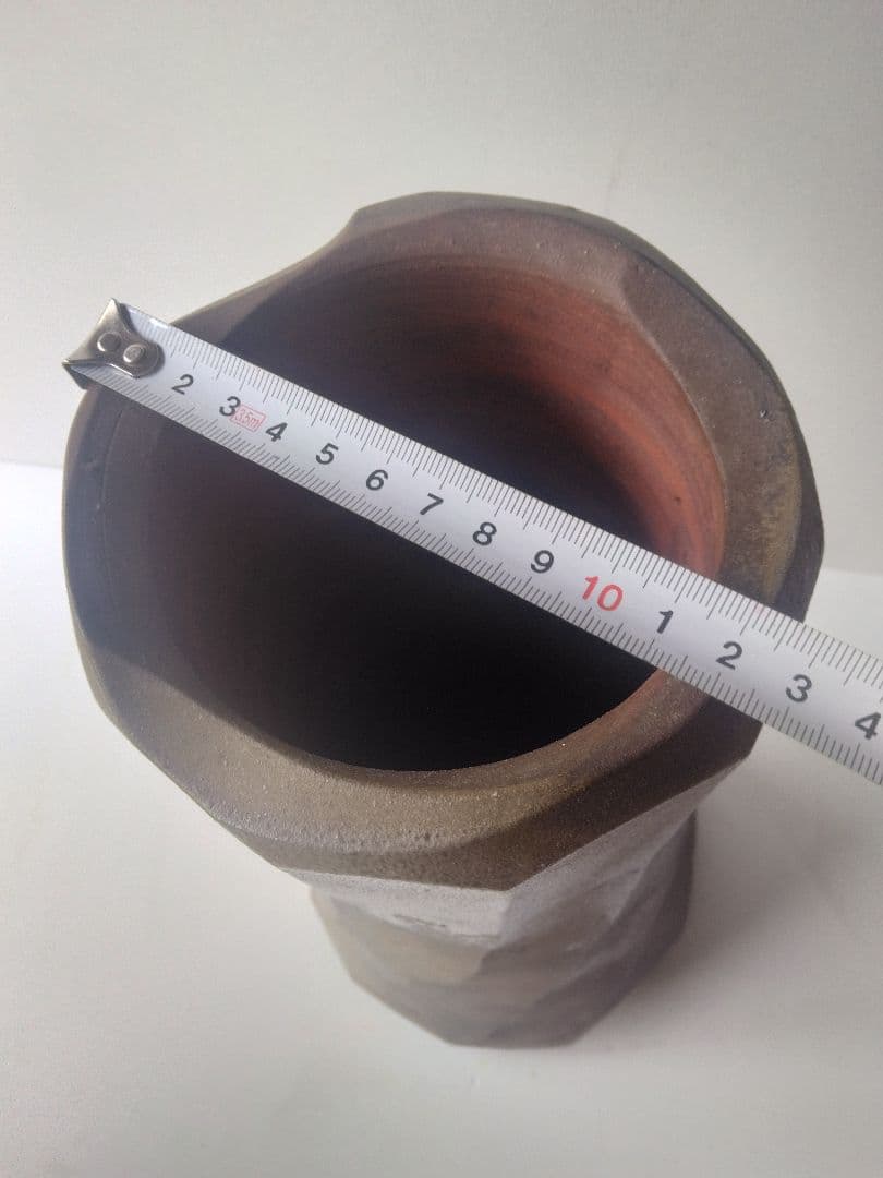 備前焼 興楽園 長十郎友敬 花器