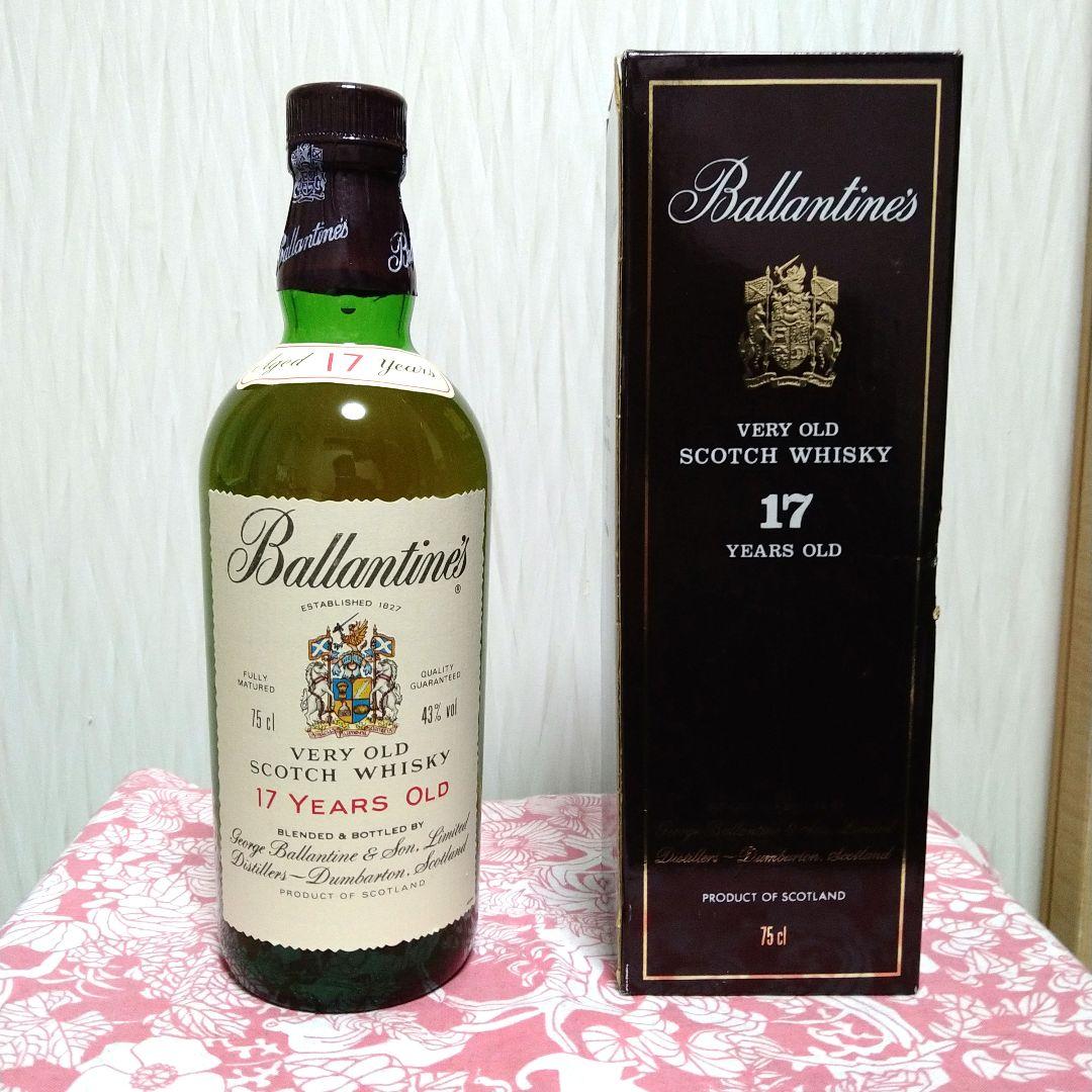バランタイン 17年 43度 750ml