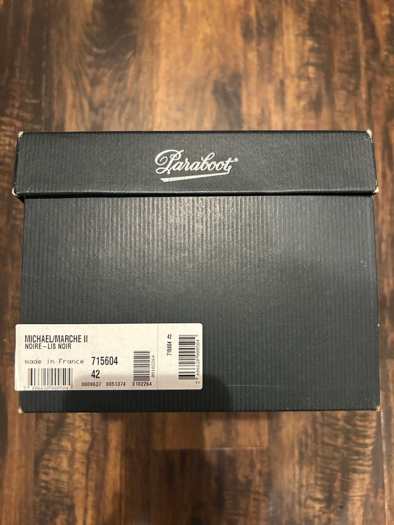 Paraboot ミカエル　MICHAEL サイズ42 ブラック
